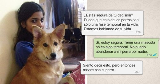 Una chica hindú rechaza a un hombre a quien no le gustaba su perro