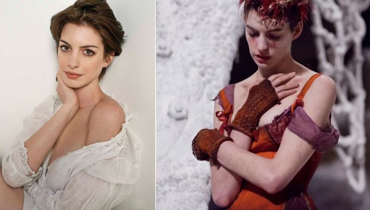 Anne Hathaway se transforma en Los Miserables. 