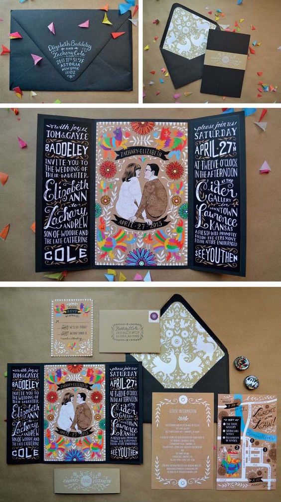 Estas son las invitaciones de boda más originales