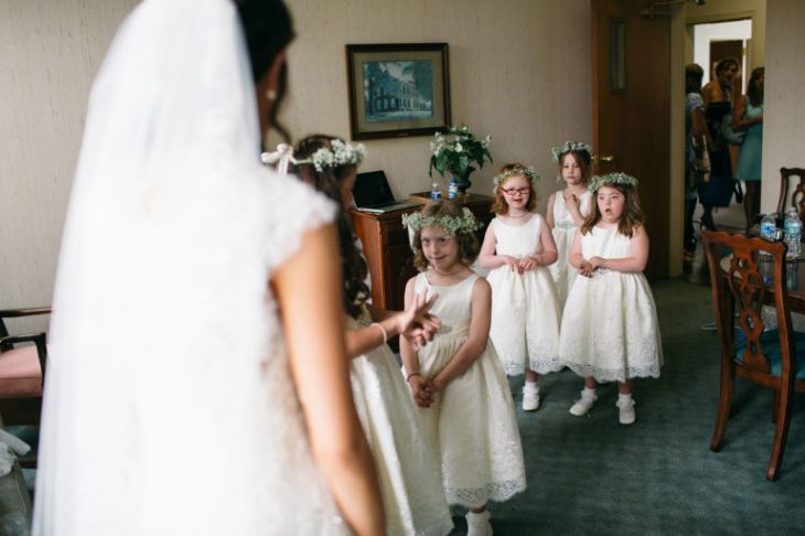 niñas damas de boda 