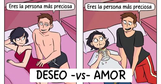 6 Ilustraciones que demuestran la enorme diferencia que hay entre el amor y el deseo