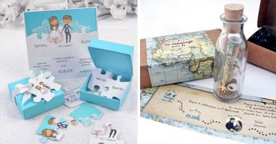 13 Invitaciones de boda tan originales que te inspirarán