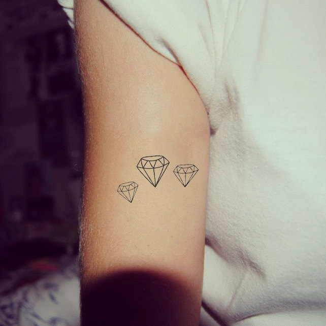 tatuaje diamante