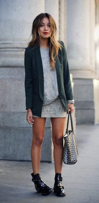 chica outfit otoño invierno