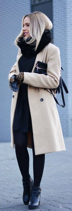 chica outfit otoño invierno