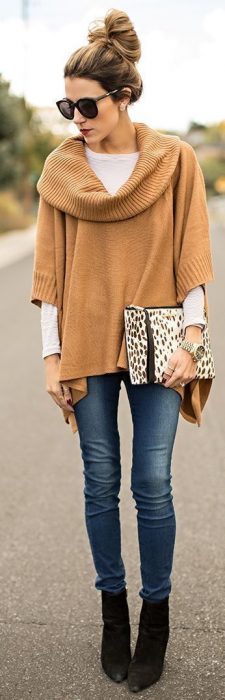 chica outfit otoño invierno