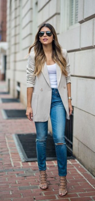 chica outfit otoño invierno