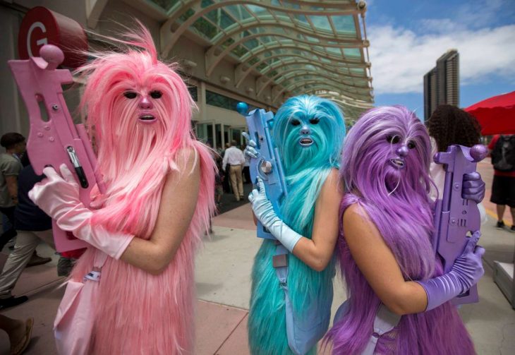 Disfraz de la novia de Chewbacca 