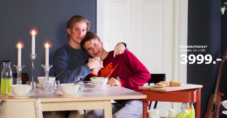 Ikea eliminó imagen de pareja gay en concurso para nuevo catálogo en Rusia