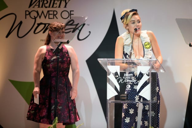 Miley Cyrus recibe premio