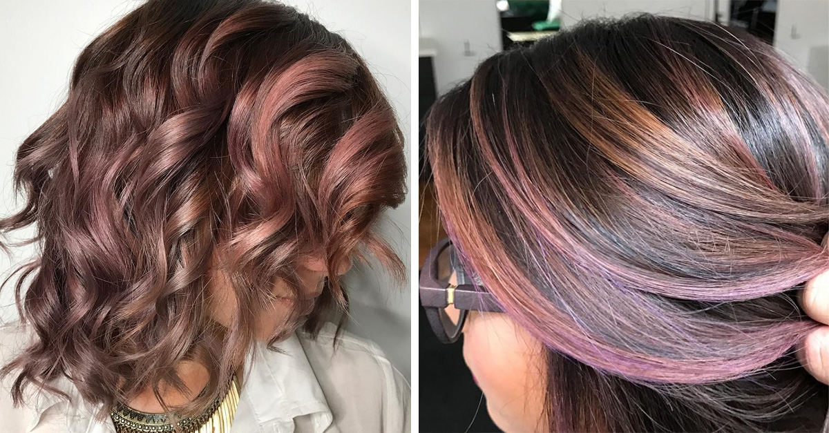 El Chocolate Malva Es La Nueva Tendencia De Cabello