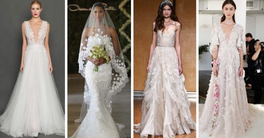 Vestidos de novia tan ridículamente hermosos que te harán olvidar tus preocupaciones