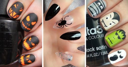 Este Halloween luce terrorífica de la cabeza a las uñas con estos ingeniosos diseños.