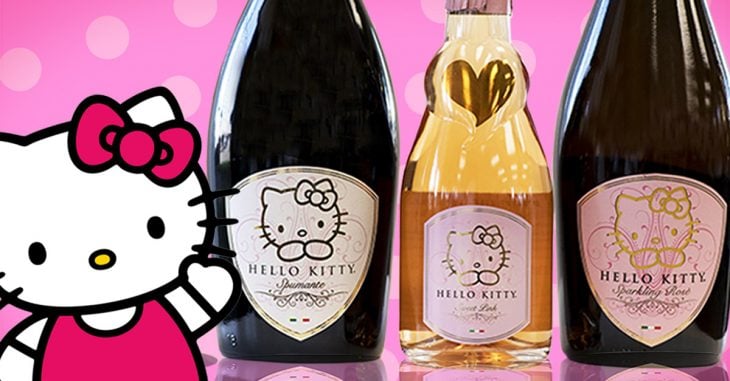 Lanzan colección de vinos Hello Kitty