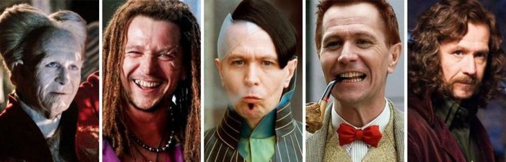 Gary Oldman en diferentes personajes