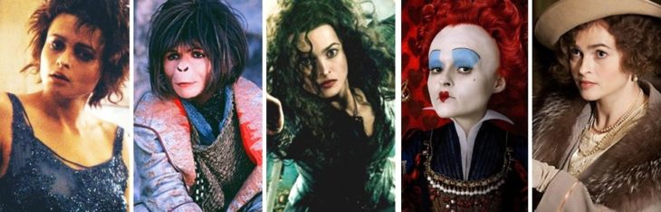 Helena Bonham Carter en diferentes personajes