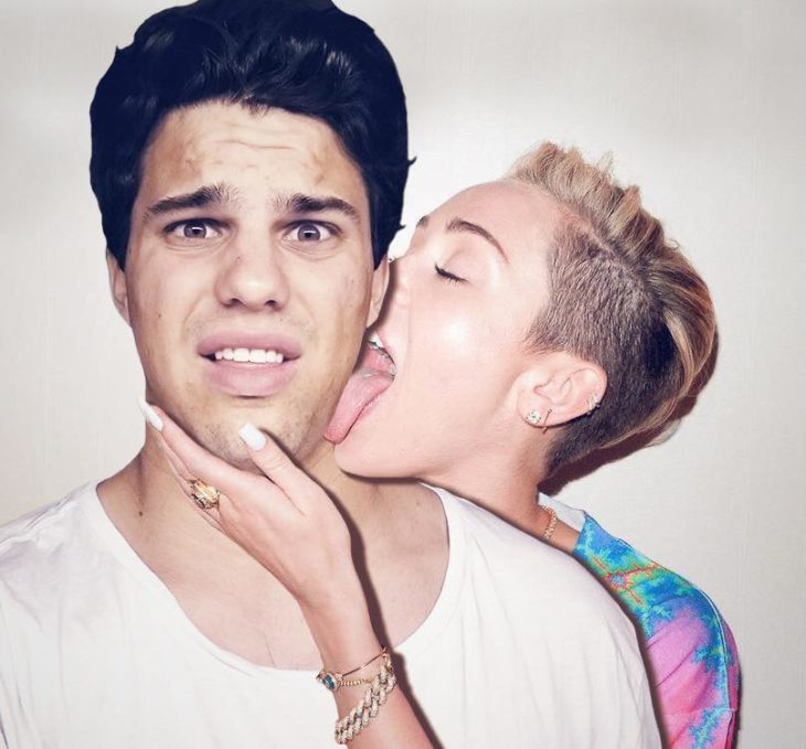 average rob y miley cyrus