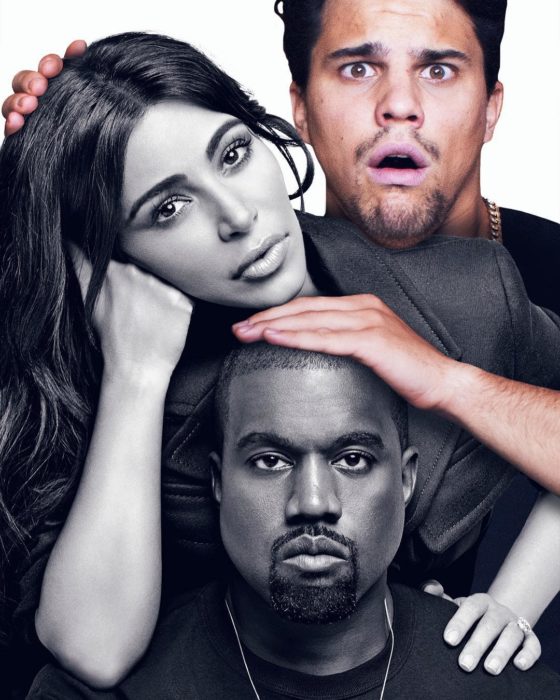 average rob con kim y kanye