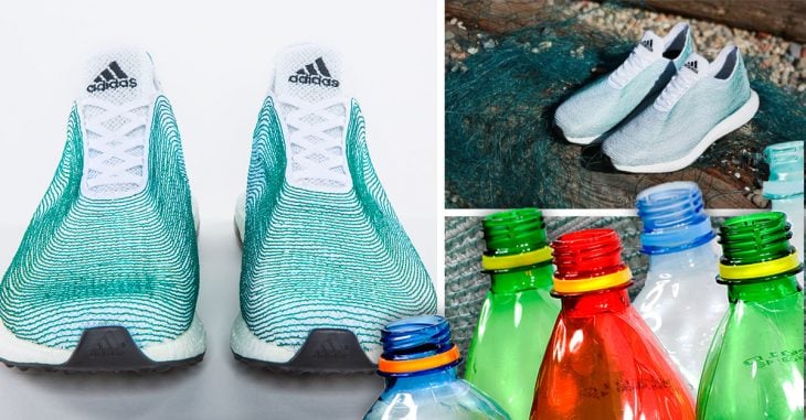 ¡Adidas ayuda al medio ambiente! Lanza unos tenis hechos con botellas de plástico del océano