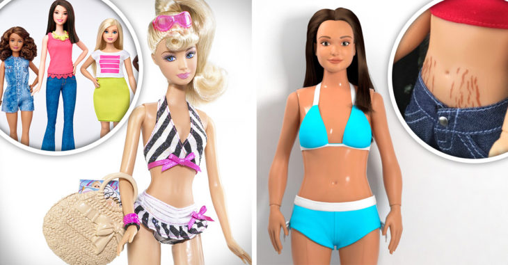 Conoce a Barbie y a Lammily, muñecas realistas