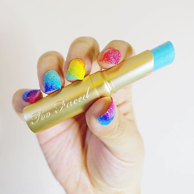 labial unicorn tears de too faced