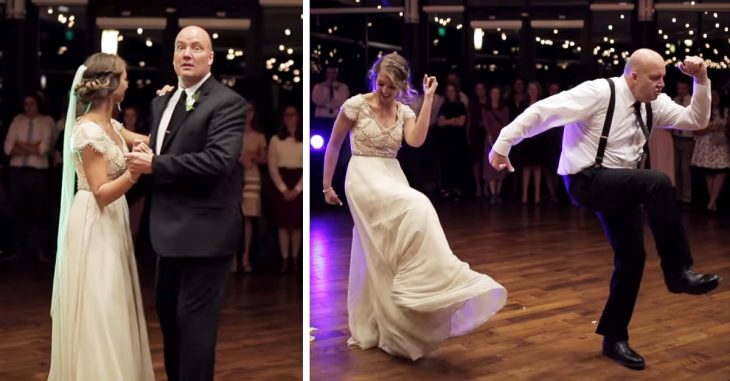 El padre de esta novia arrasa con el mejor baile padre-hija en una boda