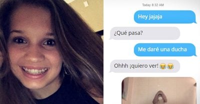 Esta chica recibió un mensaje de acoso y su respuesta ¡hizo explotar a todos de risa!