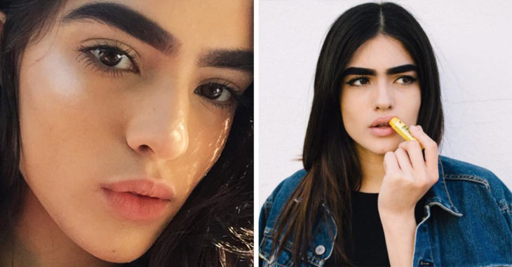 Esta chica sufría bullying debido a sus grandes cejas y ahora es modelo internacional