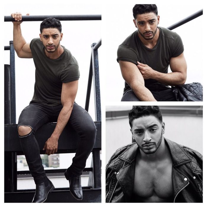 Laith Ashley De La Cruz en unas escaleras 