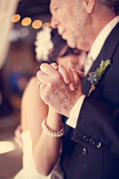 Padre e hija boda