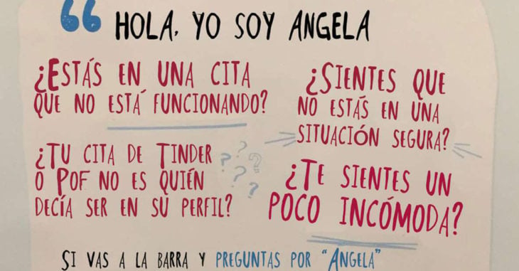 'Pregunta por Angela', la campaña que está salvando a las mujeres de ser victimas de abuso