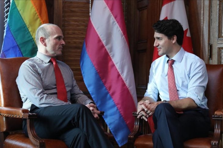Justin Trudeau apoyando a la comunidad gay 