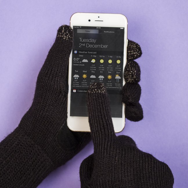 Guantes para usar con tu celular touch