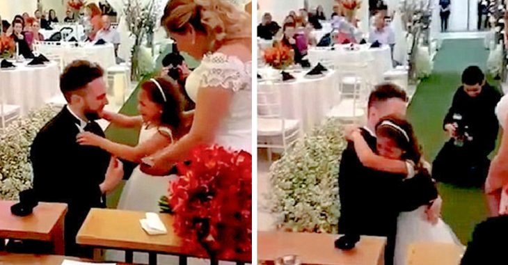 Conmovedora historia de amor. Recién casado hace proposición a pequeña de 6 años “¿quieres ser mi hija para siempre?”