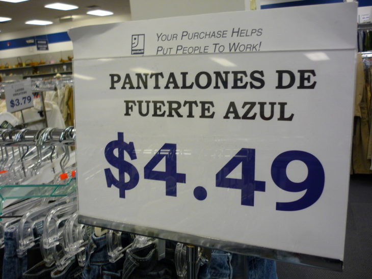 Pantalones azul fuerte