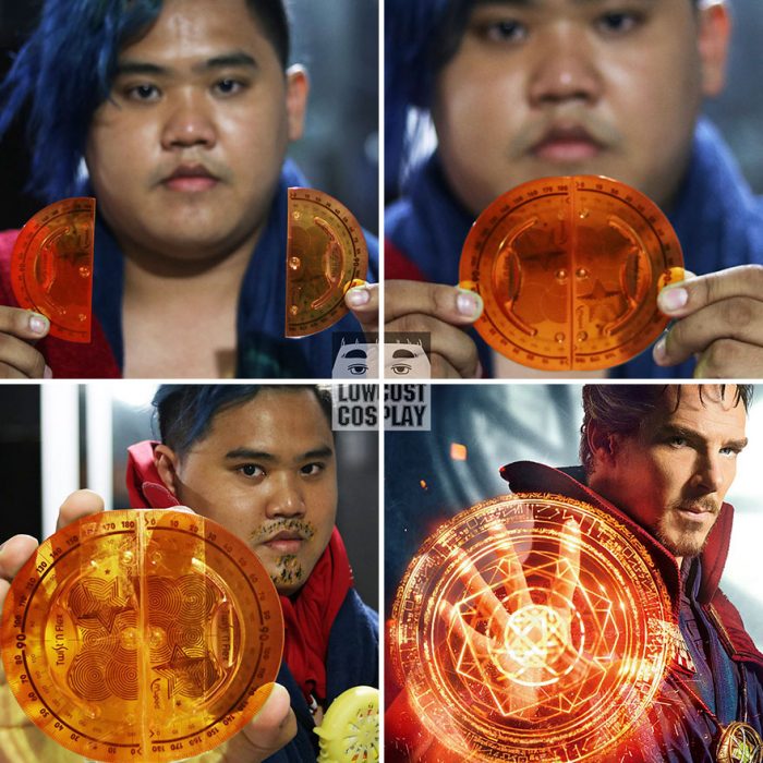 Disfraz de Dr. Strange. 