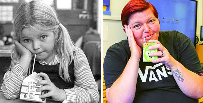 mujer antes y después de 30 años