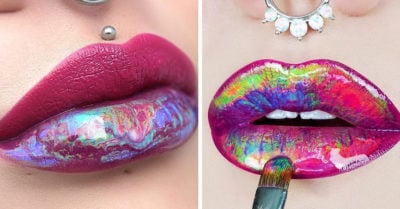 Este increíble brillo de labios tridimensional ¡te volverá loca!