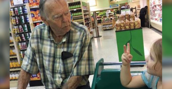 Una niña lo llamó 'viejo', y lo que pasa después ¡es una de las historias más lindas del año!