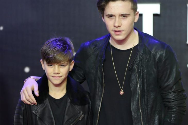 Brooklyn y Romeo Beckham