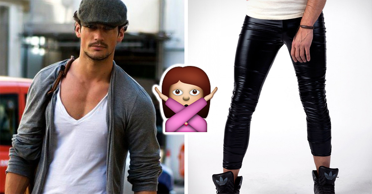 Hombres que sales usan ropa femenina