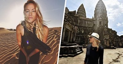 Esta chica desea conocer los 196 países del mundo, ¡y todo indica que lo hará!