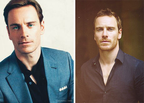 Michael Fassbender antes y después. 