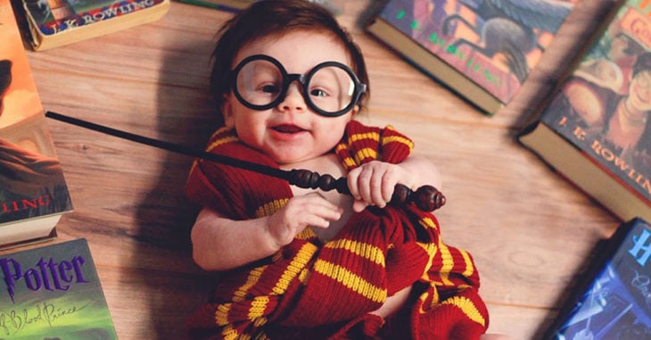 Esta sesión de fotos inspirada en Harry Potter es lo más adorable que verás el día de hoy