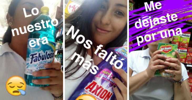 20 corazones rotos en un supermercado que nos hicieron reír con sus historias vía Snapchat