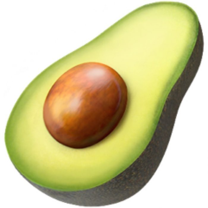 emoji de aguacate 