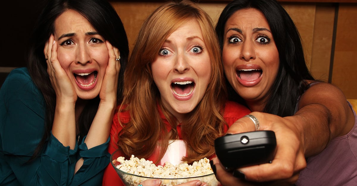 Ver peliculas de terror te hace adelgazar Ver peliculas de terror te hace adelgazar