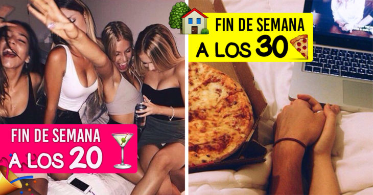 15 diferencias entre lo que es tener 20 y 30 años