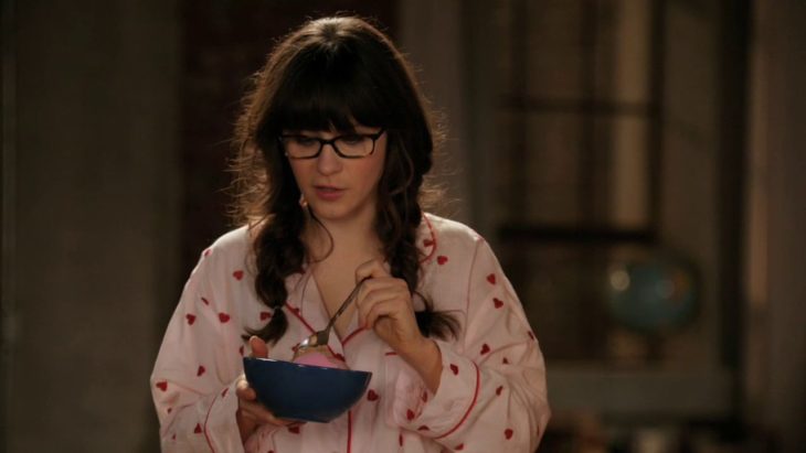 escena de new girl