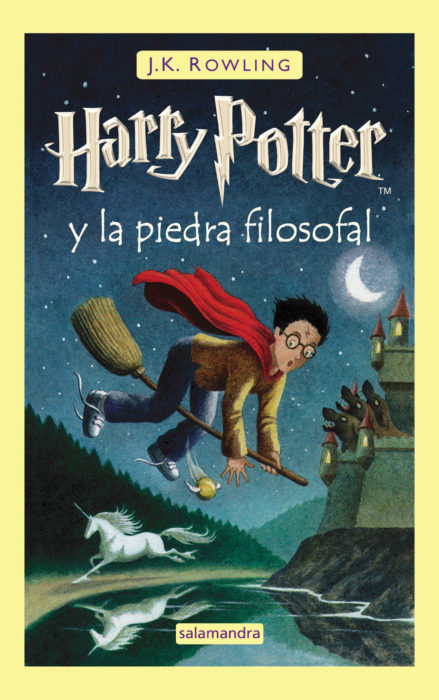 Libro de Harry Potter y la piedra filosofal 